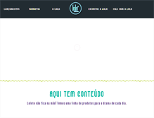 Tablet Screenshot of lolacosmetics.com.br
